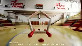 Rocket Drones Race Simulator