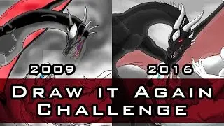 Draw it Again Challenge | Yin and Yang Dragons
