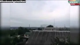 Lugansk  The shelling of the city center! Ukraine News Today