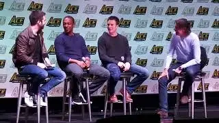 Chris evans about Robert Downey Jr at Ace comic con