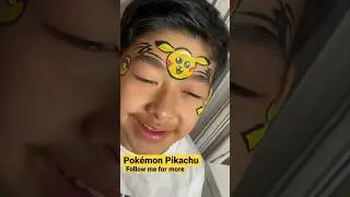 Pok&eacute;mon Pikachu #facepainting #facepaint #tutorial #pikachu #pokemon #shortvideo #shortsvideo #viral