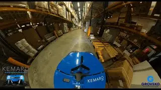Wat ziet een schoonmaak robot tijdens het schoonmaken?
