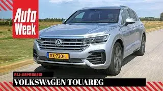 Volkswagen Touareg (2018) - обзор AutoWeek - английские субтитры