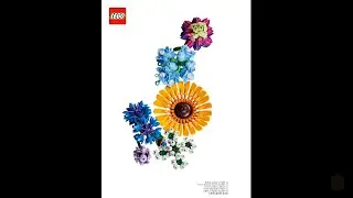 LEGO Icons 10313 - Complete Wildflower Bouquet Instructions! (Step-by-Step Guide)