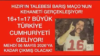 BARIŞ MANÇO ABİ'NİN KEHANETİ: 17. BÜYÜK TÜRKİYE CUMHURİYETİ DEVLETİ GELİYOR! 29 EKİM 2026 İLANI!