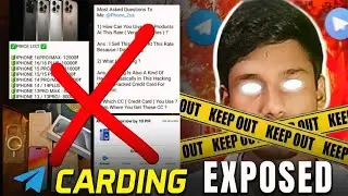 I PHONE 16 PRO MAX IN JUST 12000RS? || TELEGRAM CARDING SCAM EXPOSED