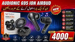 Audionic 695 Earbuds Unboxing and Complete with Price in Pakistan 2025 💖