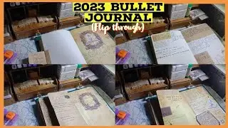 2023 Bullet Journal Flip through Bullet Journal Set-Up Ideas #bulletjournal #bulletjournaling
