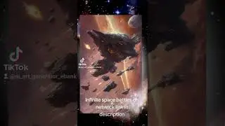 Netwrck.com - Infinite Space Battle AI Simulator - #shorts  #aichatbot #aiart #art #artwork #artist