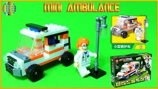 LEGO Medical Rescue Team Mini Ambulance LEGO Bricks Compatible
