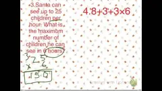 Holiday/Christmas Math!