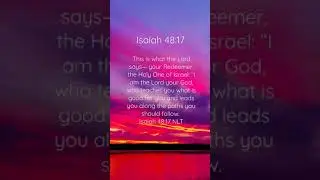 Beautiful | Isaiah 48:17