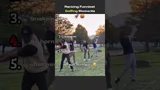 Ranking Funniest Golf Moments!