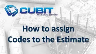 Cubit - How to assign codes to the estimate