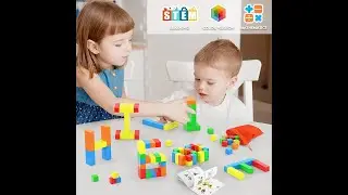Magnetic Blocks for Toddlers, Building Sensory Montessori