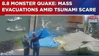 Tsunami Alert Across Pacific: Devastation On Cam| Russia, Japan Mass Evacuation After Monster Quake