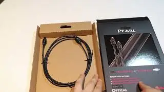 UNBOXING: AUDIOQUEST PEARL OPTICAL