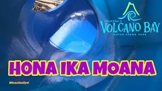 Hona Ika Moana Round Raft Slide 60 FPS (HD POV) Universals Volcano Bay Water Theme Park