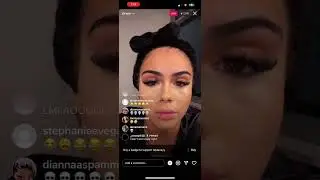 @staceyyrosado Pretty GRWM Instagram Live 😍😍😍