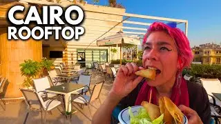 Cairo Rooftop Bar & Restaurant (and a pool table)🍺🎱 | Egypt Vlog 350 | مطعم وبار روفتوب القاهره