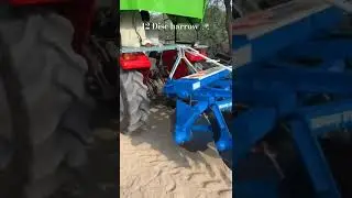 12 Disc harrow 🚜 #youtubeshorts #discharrow #shorts #viralvideo