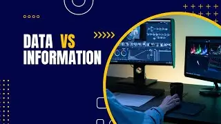 Lec.2. ICT -What is Data & Information-Types of Data-Difference between Data Vs Information in Hindi