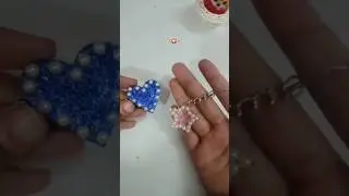 2 diy from glitter sheet😀😱#broch diy #keychain#diy #shortfeed #music #5minutecrafts #trending #art