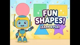 Shapes Game 🟥🔵⭐ | Find the Shapes | Pico the Learning Robot