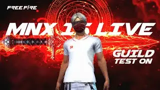🔴 [LIVE] SEARCHING FOR NEW LEGENDS💥 FOR MNX #freefire #freefirelive #guildtest