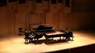 De Stefano Piano Duo play Mozart Sonata KV 448 in  D major 1&deg; Part