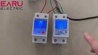Single Phase LCD Digital Energy Meter Reset Zero kWh Voltage Current