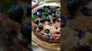 Blueberry Pizza #short #viral