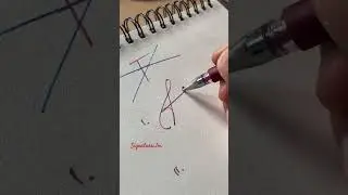 How to sign the letter F?&hearts;️