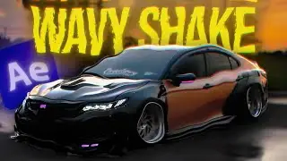 Эффект волнообразного дрожания в After Effects