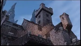 CONAN EXILES building   how to build a castle  timelapse