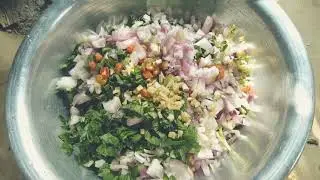 @Rayo saag ko pakoda #spicy & tasty snacks recipe... 😋😋