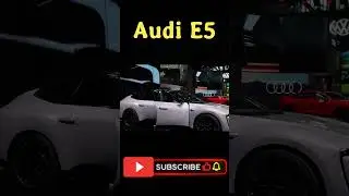 Audi EV Dream! E5 Next-Gen! Future Fastback! Tech Overdrive! #car #shorts