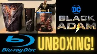 Black Adam Blu-Ray UNBOXING!