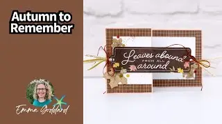 Z-Fold Card with Autumn to Remember