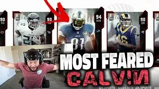 CALVIN JOHNSON!! 10 INSANE MOST FEARED PULLS | MADDEN 19 PACK OPENING