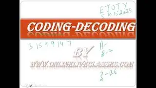 Coding Decoding Reasoning Tips| Online Live Classes | CAT, CLAT, XAT, SAT, NEET, Job Interviews