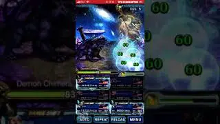 FFBE - Demon Chimera EXT Hard, 23 Turns. No Relm no geared Terra