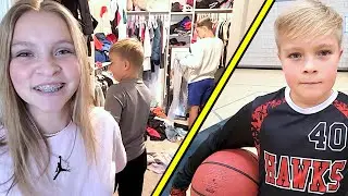 HAIR DYE FAIL, WEEKEND CHORES, and COMPETITION BASKETBALL GAME gets INTENSE!  🏀