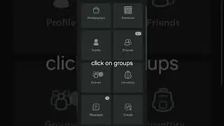 how to make a roblox group (mobile) #roblox #tutorial
