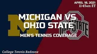 CR Redzone: Michigan vs Ohio State [Men's Tennis]