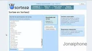 GANADOR DEL SORTEO DEL DOMINIO .COM + HOSTING ILIMITADO