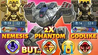 Mech Arena - Paragon Rocket Mortar 12 - Phantom Sneaky Assassin, Godlike, Nemesis