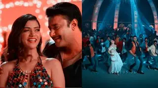 Kranti | Pushpavati Kannada song whatsapp status | Darshan Thoogudeepa | Shake it Pushpavati song