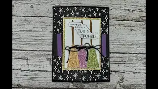 Potions & Spells Explosion Gate Fold- Stampin Up Online Exclusives