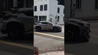 Toyota C-HR modified looks cool on road #toyota